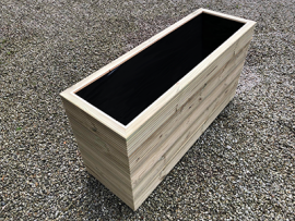 Cuboid Decking Planter 1700mm x 400mm 5 Tier 